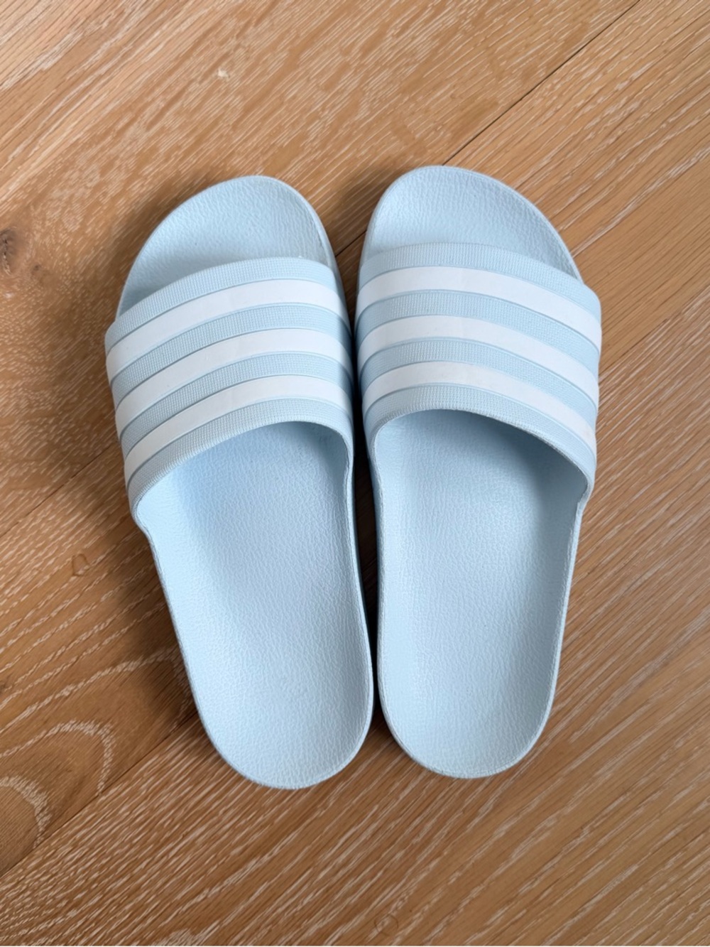 Adidas Adilette Halo Blue Slides, 7
